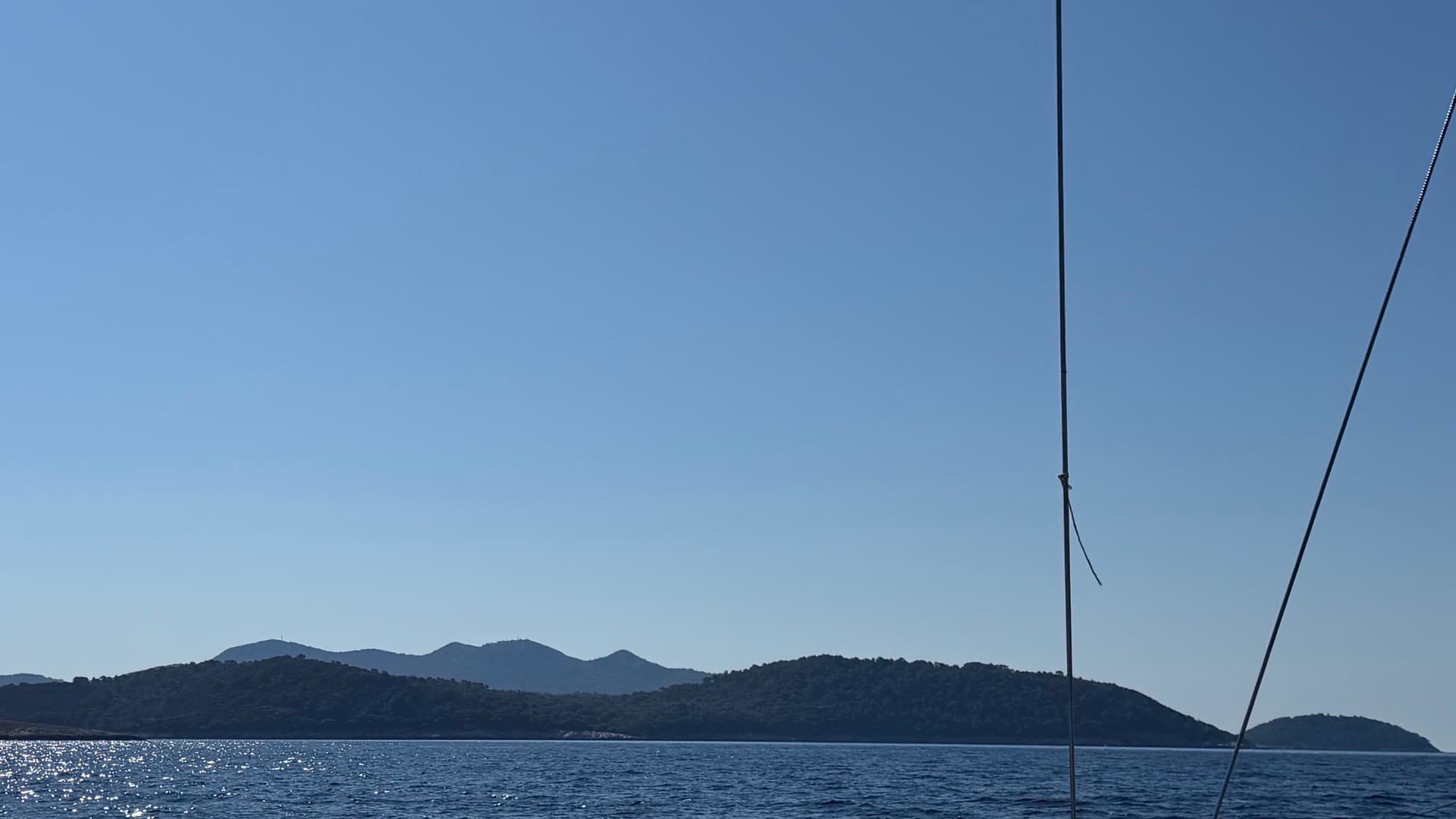 Lastovo island in Croatia, view of Pasadur bay