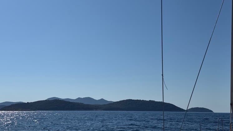 Lastovo island in Croatia, view of Pasadur bay